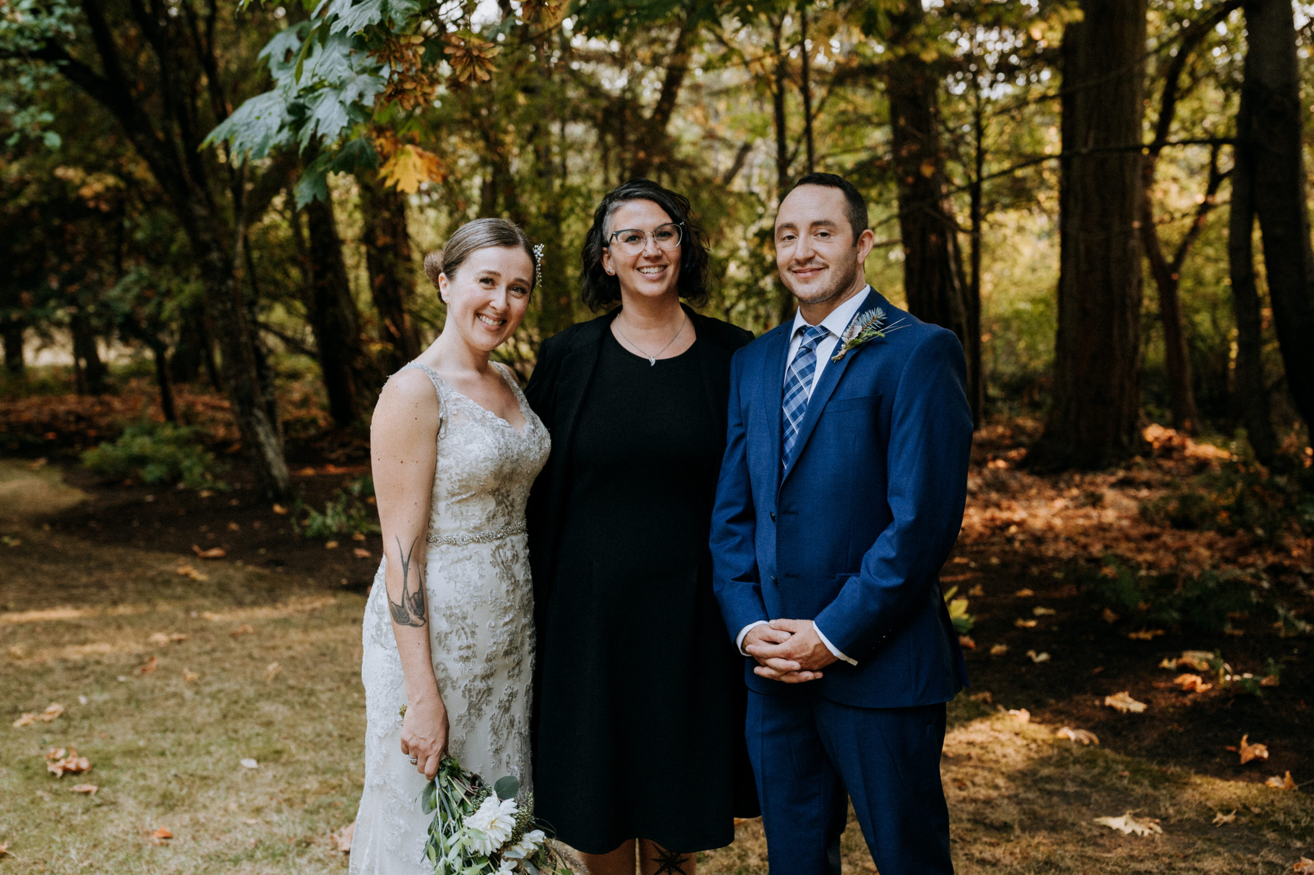 Vancouver Island elopement and photography package with Young Hip & Married officiant