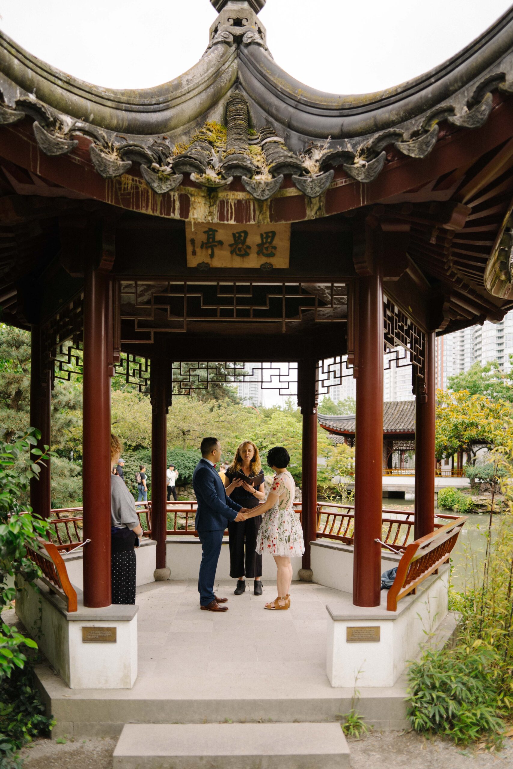 Dr. Sun Yat Sen Chinese Gardens wedding