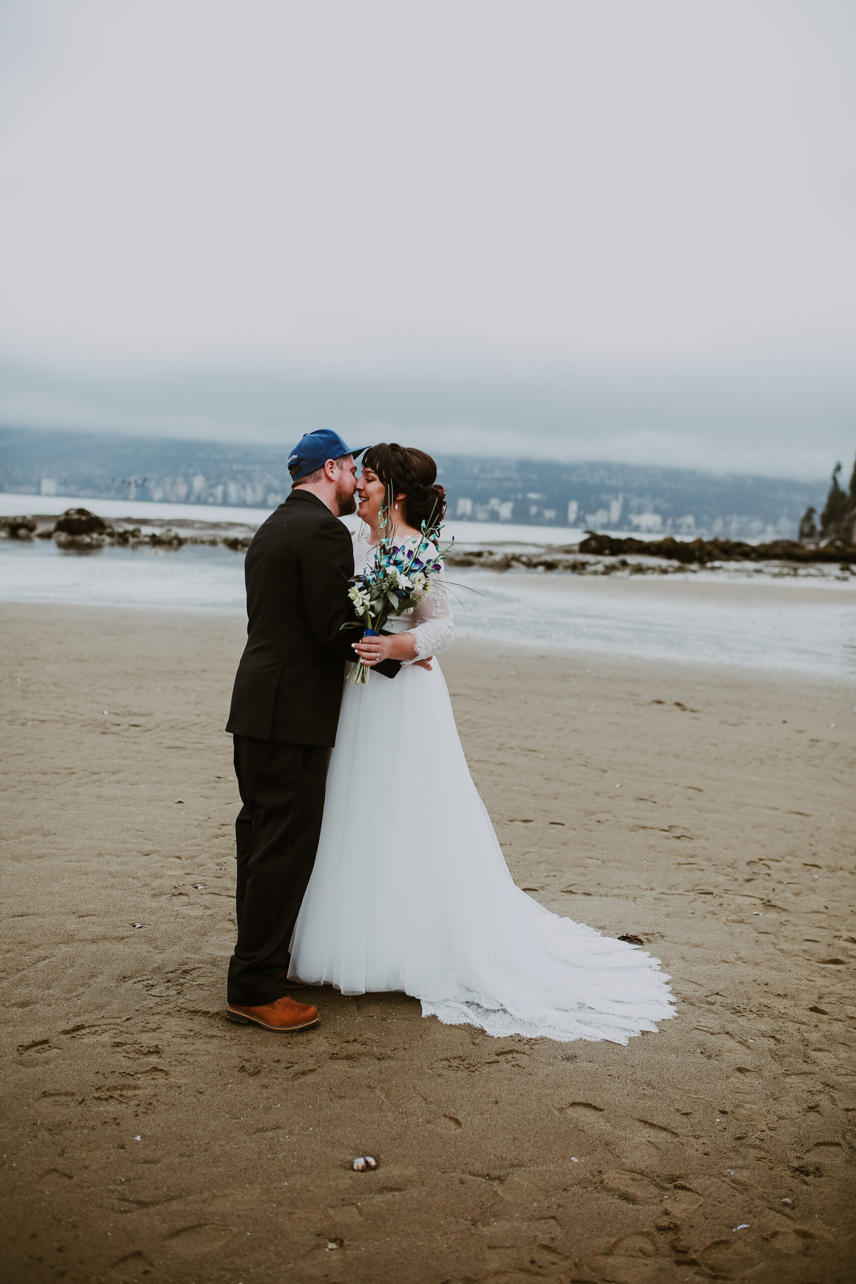 Vancouver elopement at Third Beach
