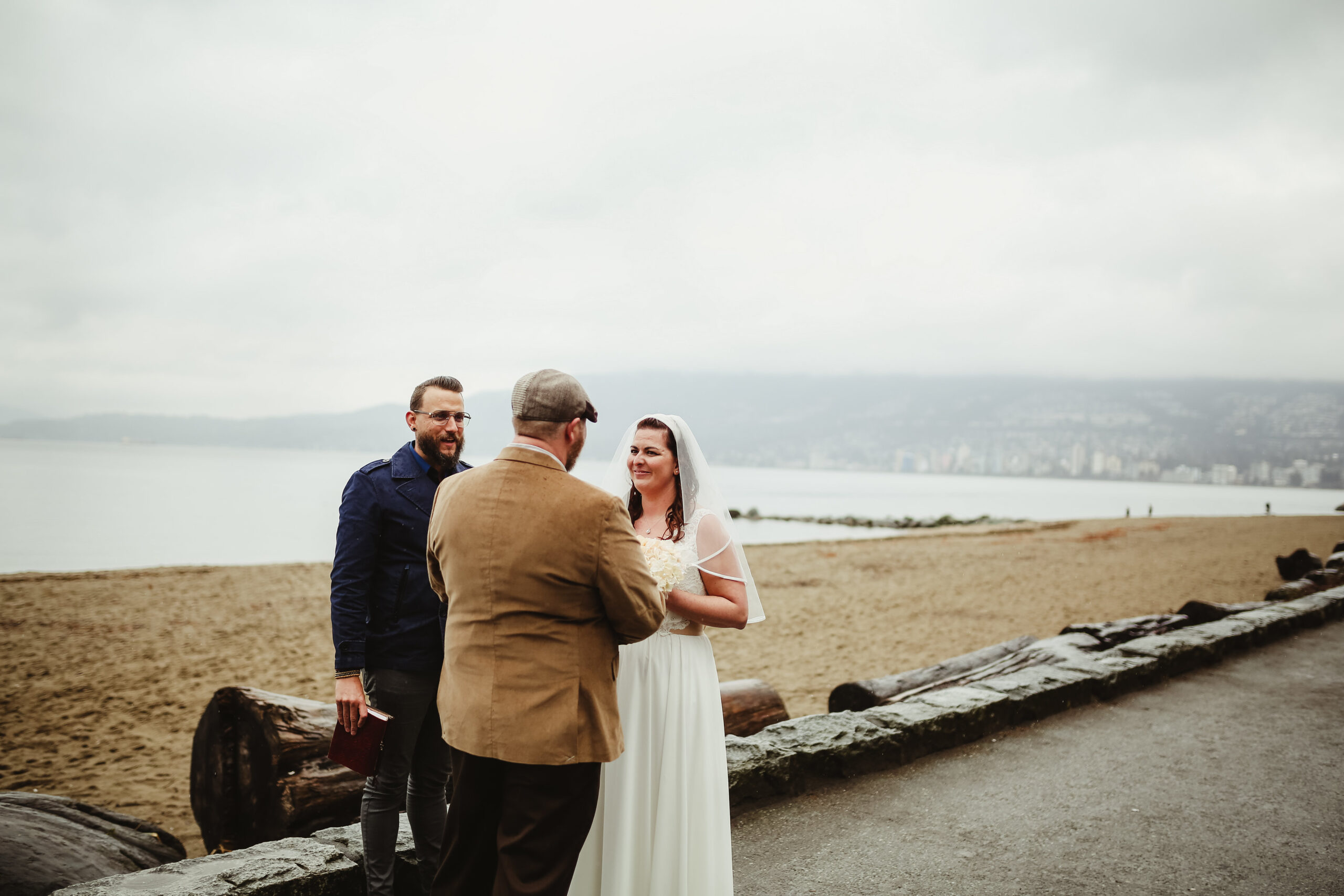 Third Beach wedding with Young Hip & Married