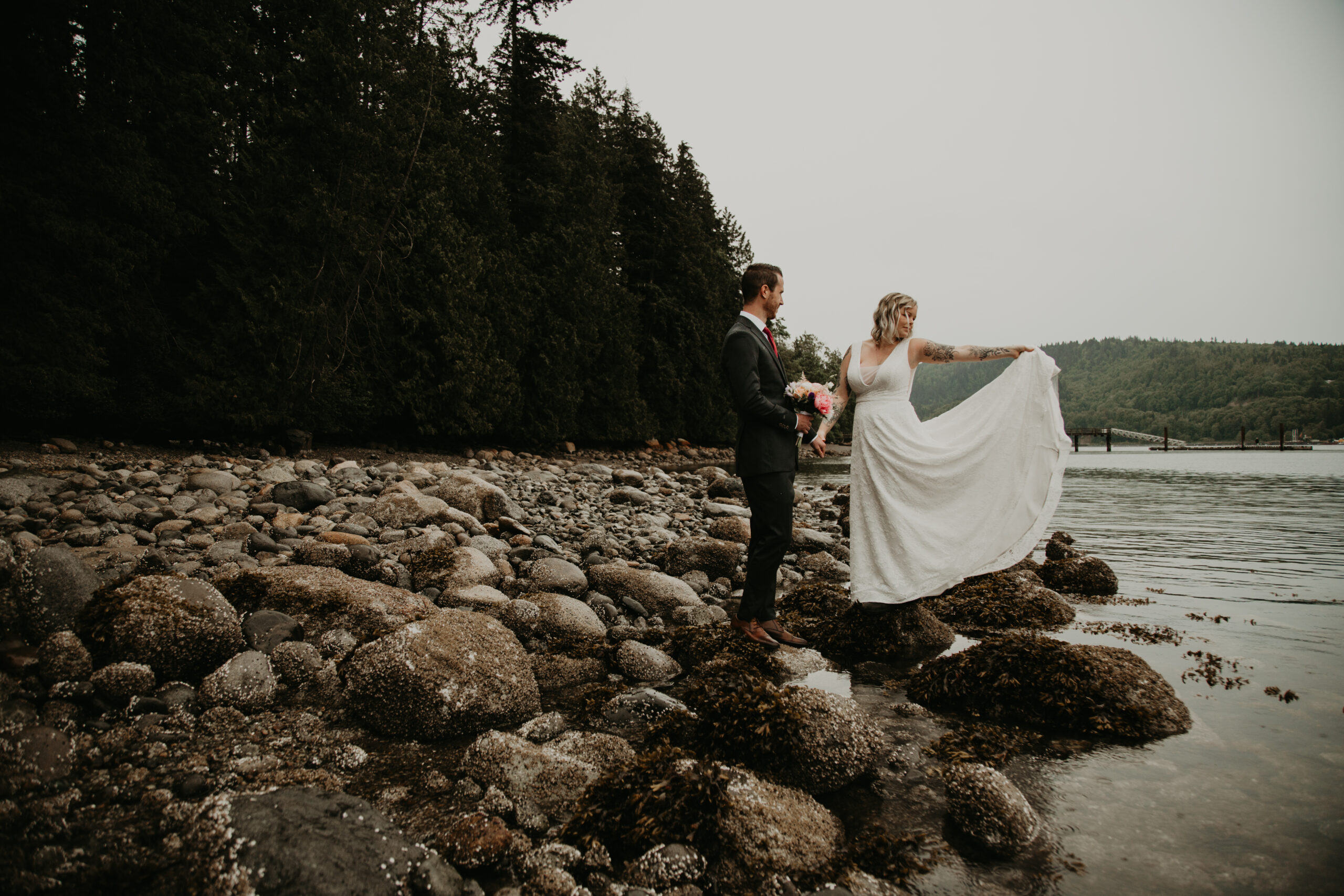 North Vancouver elopement at Cates Park