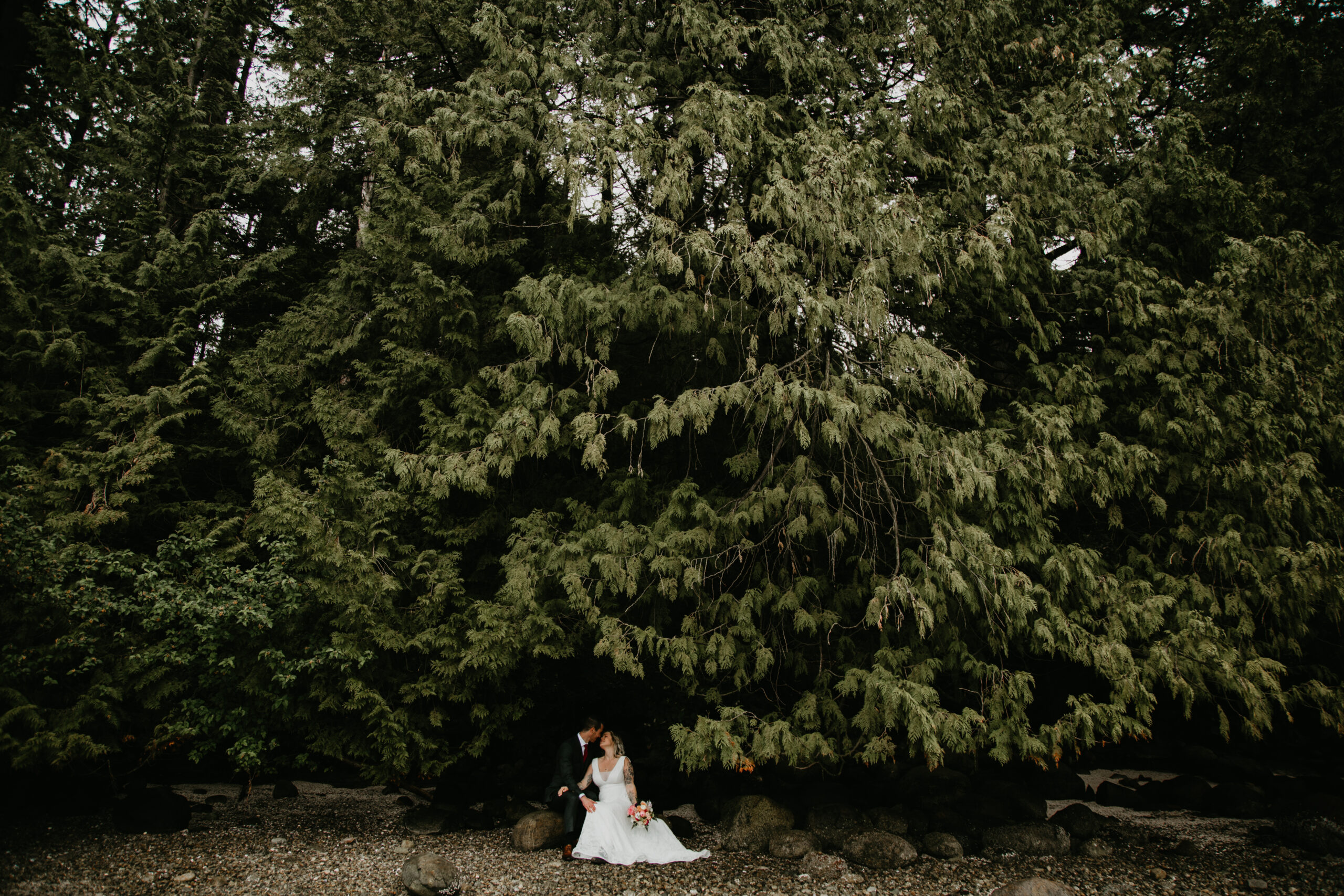 Wedding at Cates Park, North Vancouver