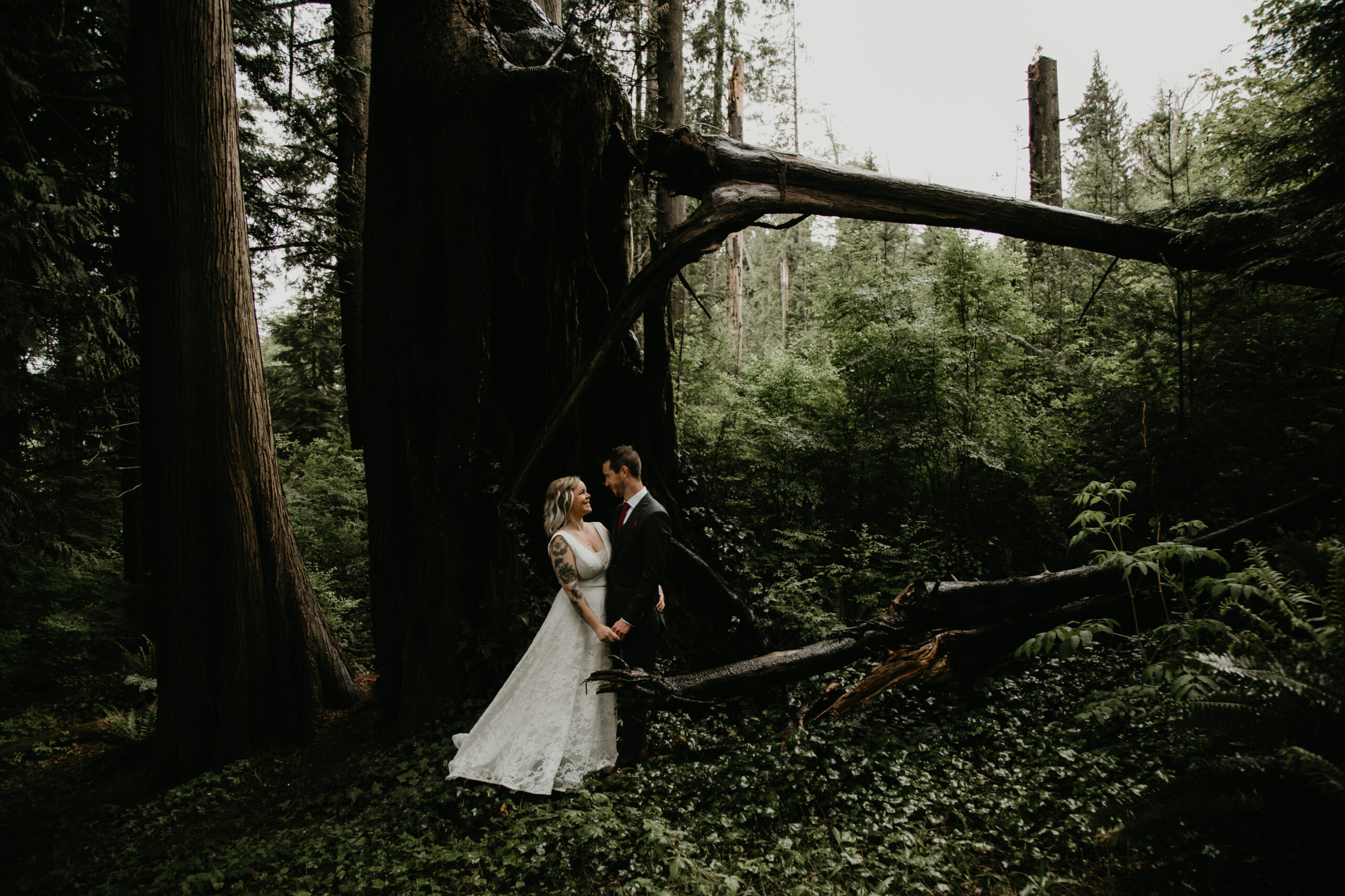 Elope at Cates Park with Young Hip & Married Vancouver officiants and marriage commissioners