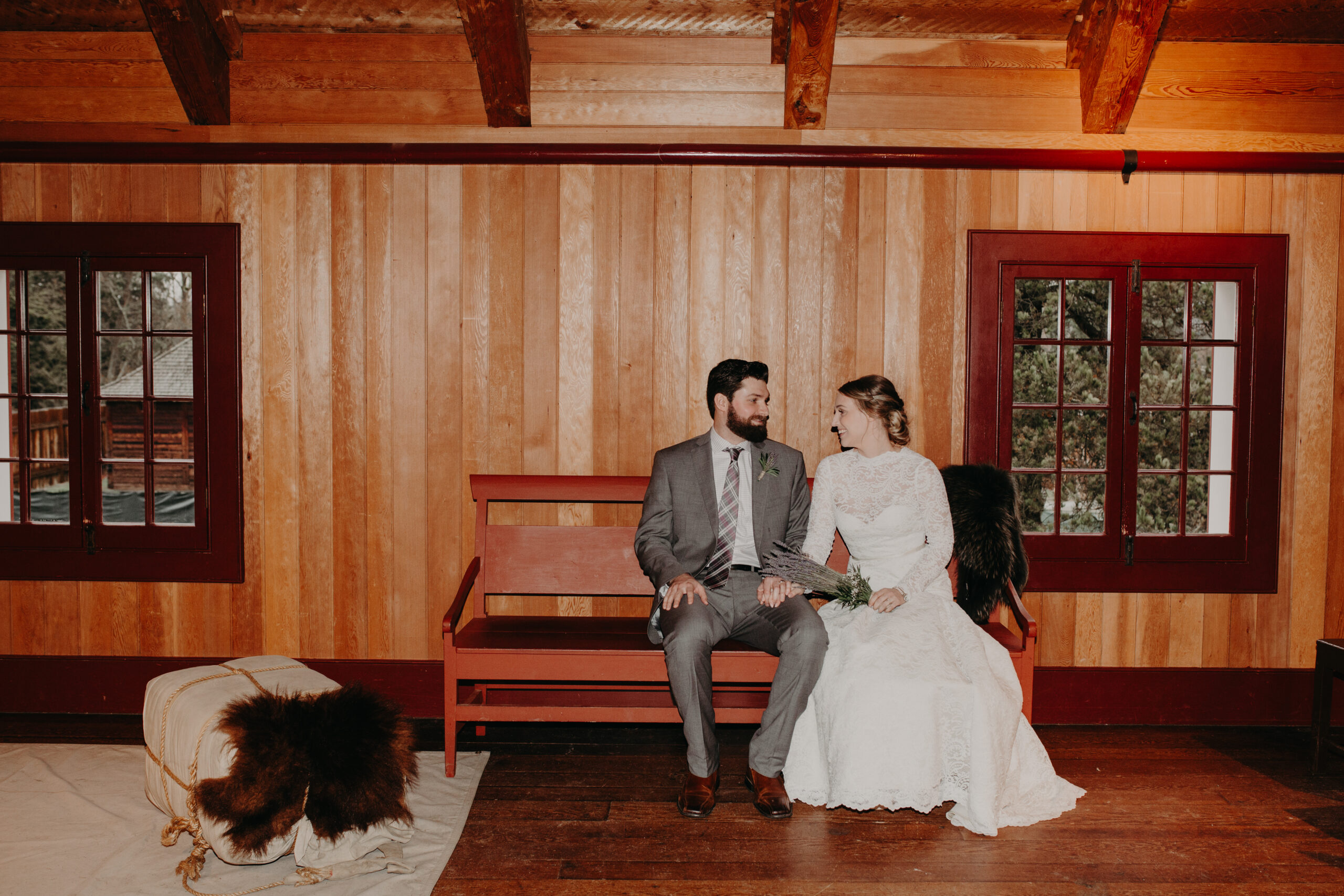 Wedding at Fort Langley National Historic Site of Canada