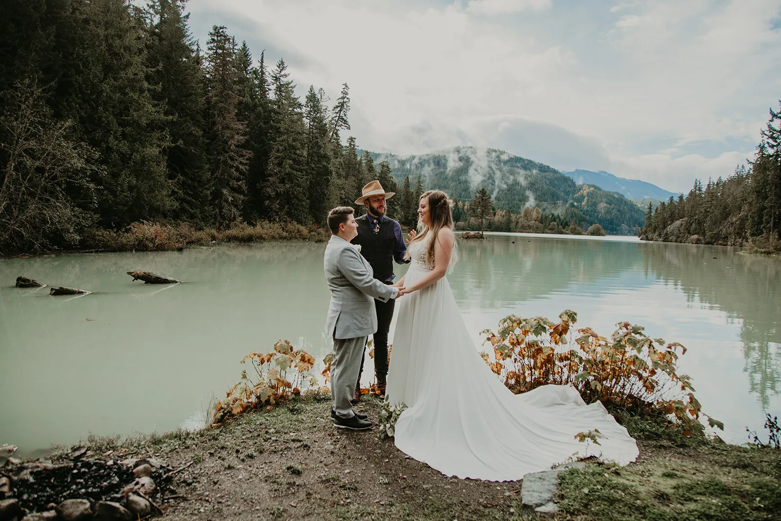 Young Hip & Married elopement + photography in Whistler, BC