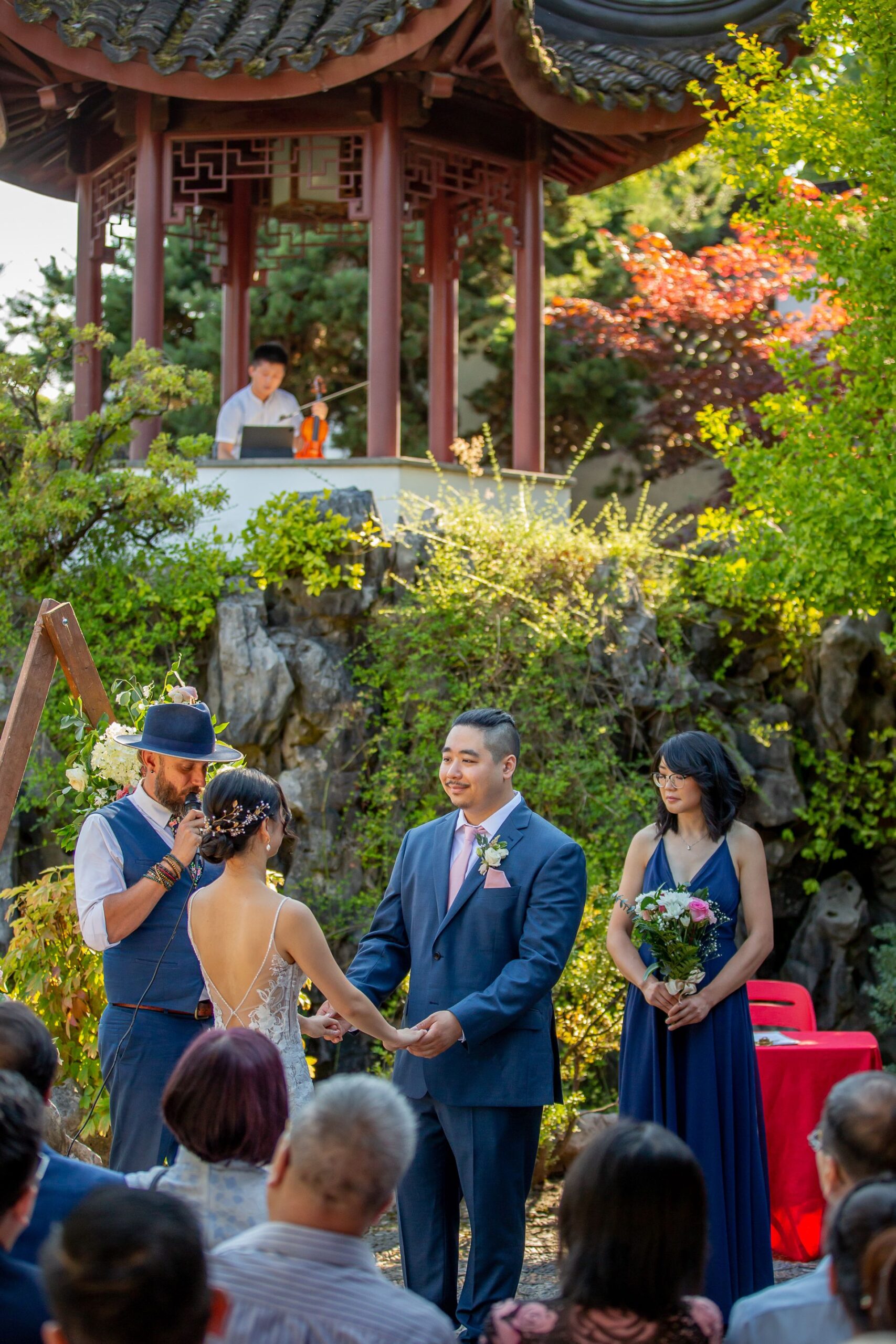 Young Hip & Married ceremony at Dr. Sun Yat-Sen Gardens
