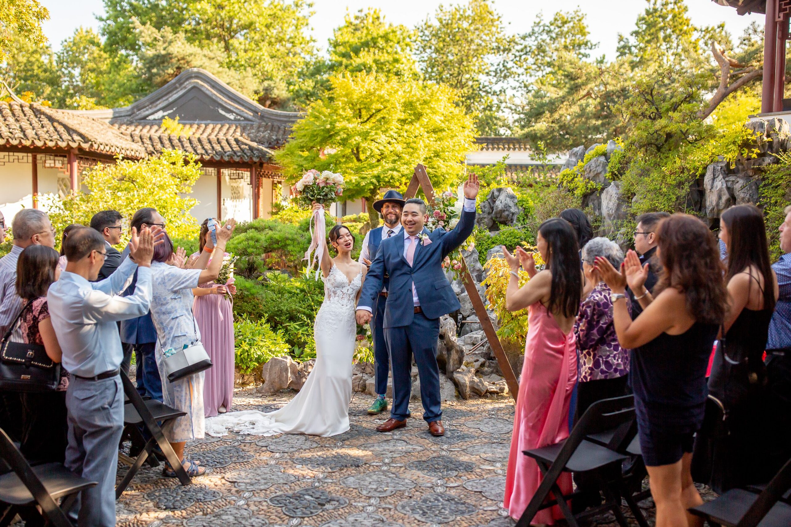 Classical Chinese Garden wedding ceremony