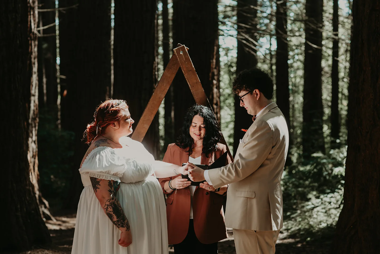 Young Hip & Married elopement with Officiant Erika in Vancouver